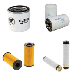 Iseki SF450FH Filter Service Kit with Iseki E4CG Engine Year