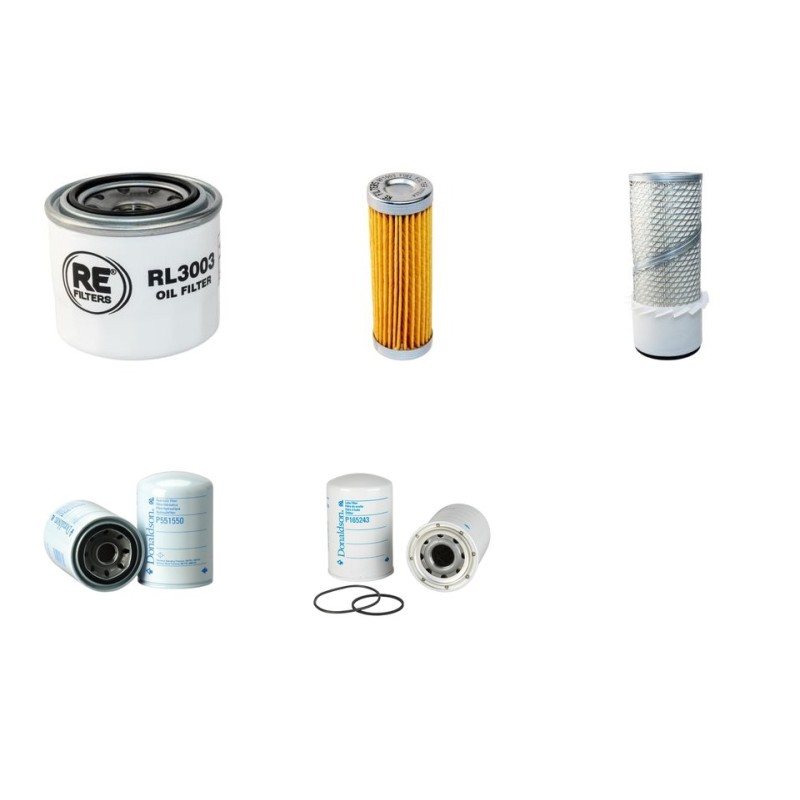 Filter Kit for Ransomes Jacobsen Turf Cat IV with Kubota Engine 