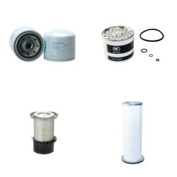 Filter Kit for JCB 1CX 4 RM with Peugeot Engine