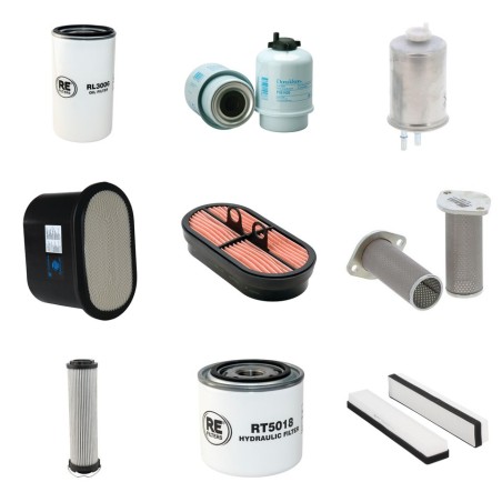 Filter Kit for JCB 4CX with JCB Engine 