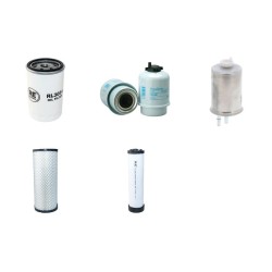 Filter Kit for JCB 406T4 Air Oil Fuel Filters with Kohler KDI2304M24 Engine Year 2014