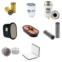 JCB 407T4 Filter Service Kit with JCB Kohler KDI2504TCR/22