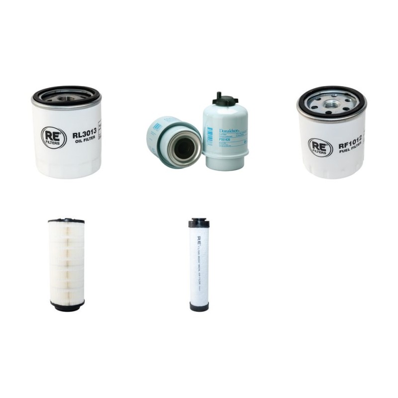 Filter Kit for JCB 409B Air Oil Fuel Filters with Deutz TD2011L04I Engine Year 2011-