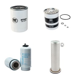 Filter Kit for JCB 520-55FS Air Oil Fuel Filters with Perkins Engine Serial No 277001-