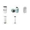 Filter Kit for JCB 535-95 Air Oil Fuel Filters with JCB 444N2 Engine Year 3.07-