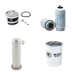 JCB 530-110 Filter Service Kit Air Oil Fuel Filters with