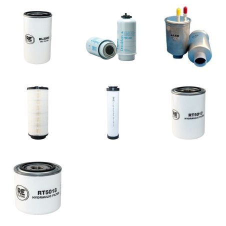 Filter Kit for JCB 531-70 with JCB DIESELMAX Engine Year 3.07-