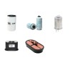 Filter Kit for JCB 540-140 Air Oil Fuel Filters with JCB 444TA4I81L1 Engine Year 2015 T4I/IIIB