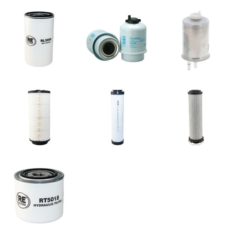 Filter Kit for JCB 535-125 with JCB 444T2 Engine Year 2006-