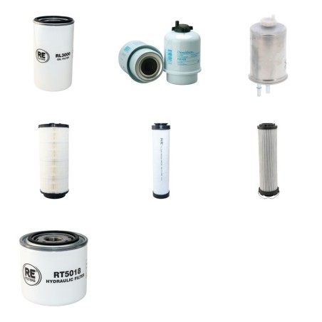 JCB 535-125 Filter Service Kit w/JCB 444T2 Eng.   YR  2006-