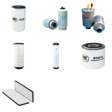 JCB 536-60 Filter Service Kit w/Jcb Eng. 2012