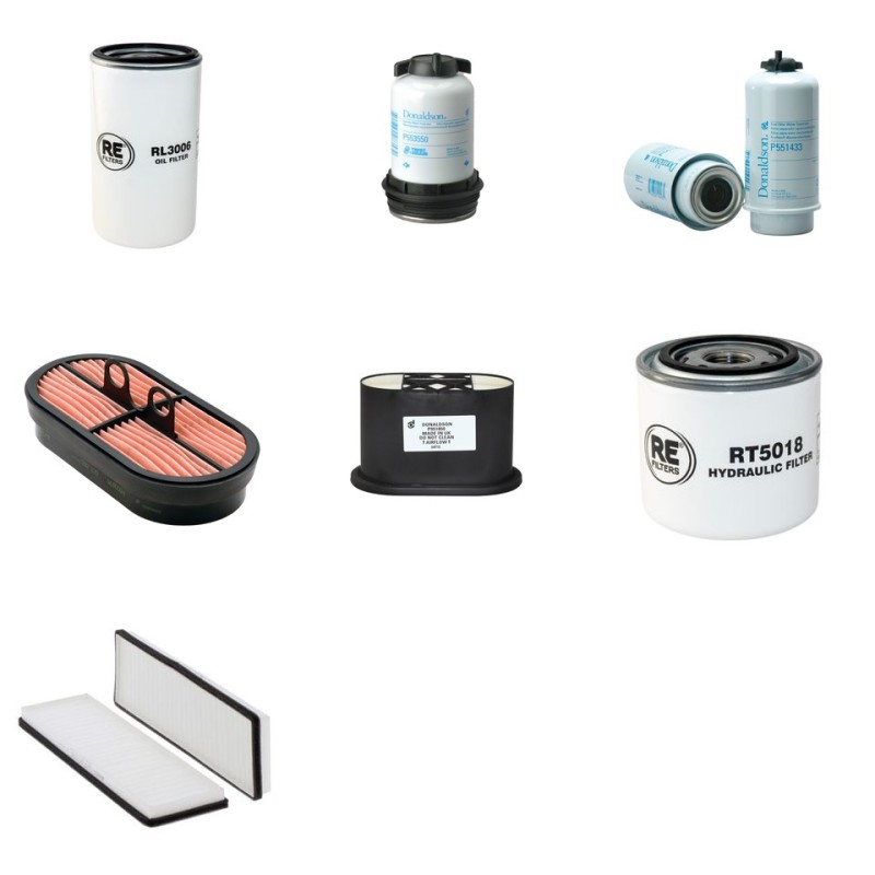 Filter Kit for JCB 550-80 Agri with Jcb Engine 2013 Tier IV