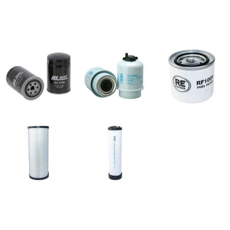Filter Kit for JCB 8065 RTS Air, Oil, Fuel Filters