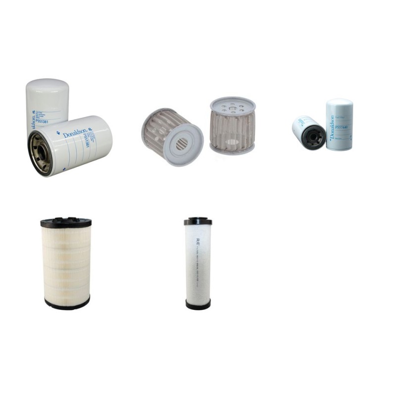 Filter Kit for JCB 8120 with Isuzu AA-6HK1X Engine Year 2005