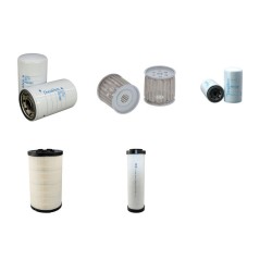 Filter Kit for JCB JS330LC with Isuzu AA-6HK1X Engine Year 2005
