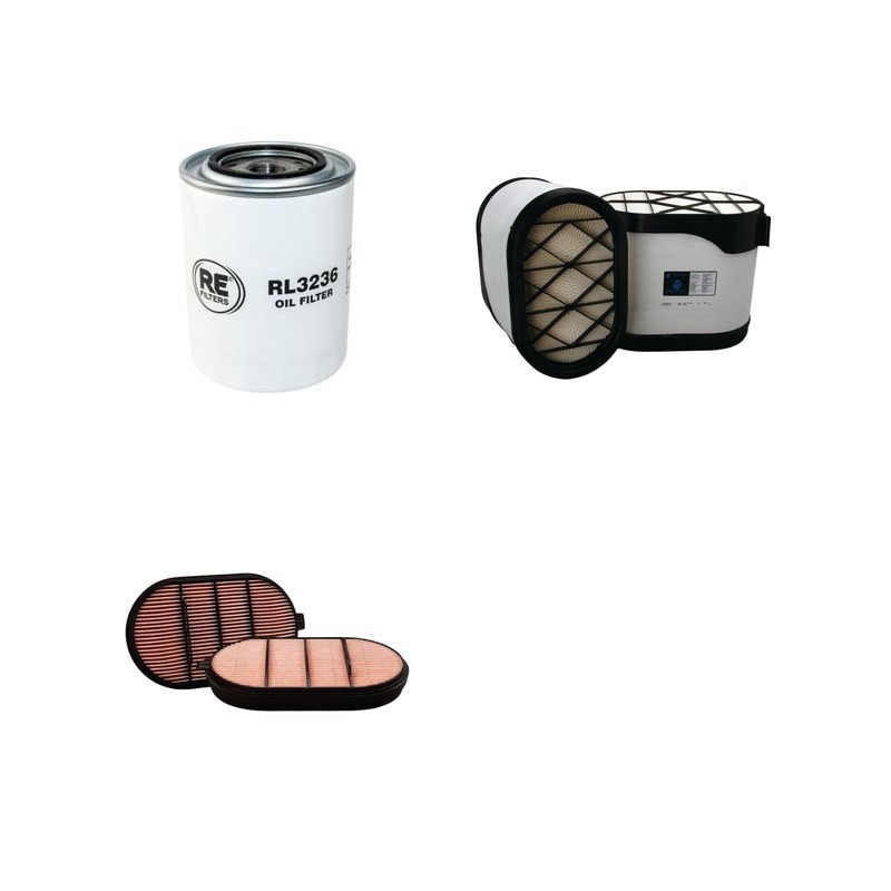 Filter Kit for JCB Fastrac 3230 XTRA with SISU Engine Serial No 127250-1279999 Year 2011-