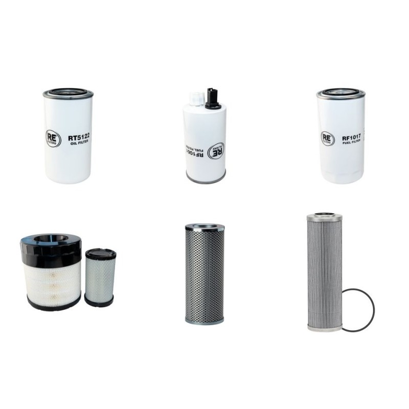 Filter Kit for JCB Fastrac 3230 XTRA with Cummins QSB6.7 Engine Serial No 127200-1272499