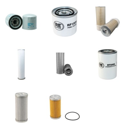 Filter Kit for JCB JS130 , Serial No 699002-699393