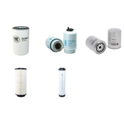 Filter Kit for JCB JS115 Air Oil Fuel Filters with Isuzu Engine Year 2006-