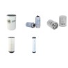 Filter Kit for JCB JS160SLP Air Oil Fuel Filters with Isuzu Engine Year 2006-