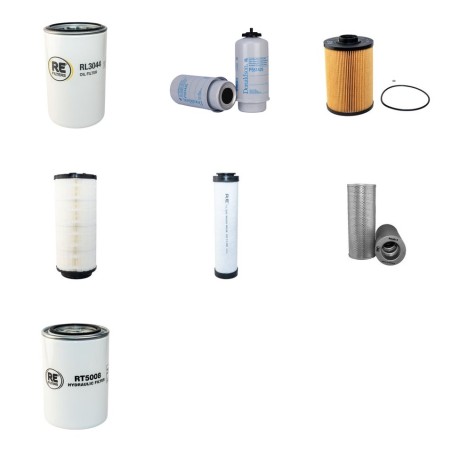 Filter Kit for JCB JS180 with Isuzu Engine 2009