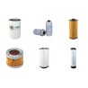 Filter Kit for JCB JS235(HD) Air Oil Fuel Filters with Isuzu Engine