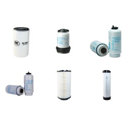 JCB JS210LCTIV Filter Service Kit Air Oil Fuel Filters with