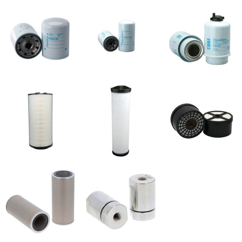 Filter Kit for JCB JS460LC/AMS with Isuzu A-6SDITC Engine Year 2002- 305 CH