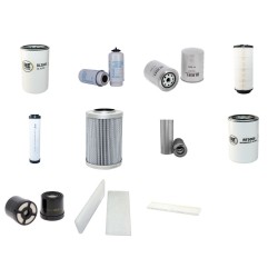 JCB JZ140 Filter Service Kit with Isuzu 4BG1T Engine