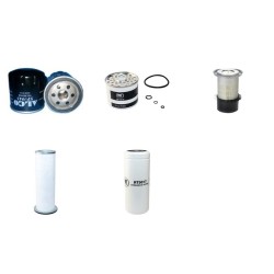 Filter Kit for JCB Robot with Peugeot Engine Serial No 675006-