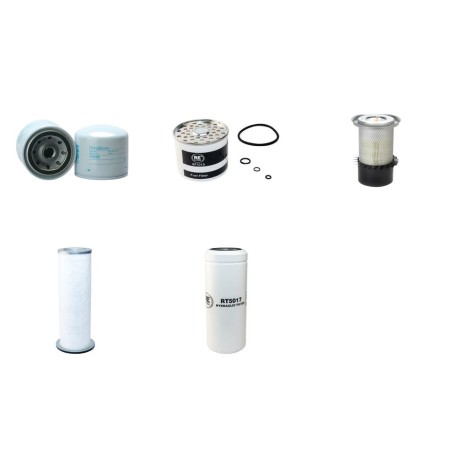 Filter Kit for JCB Robot 150 with Peugeot Engine