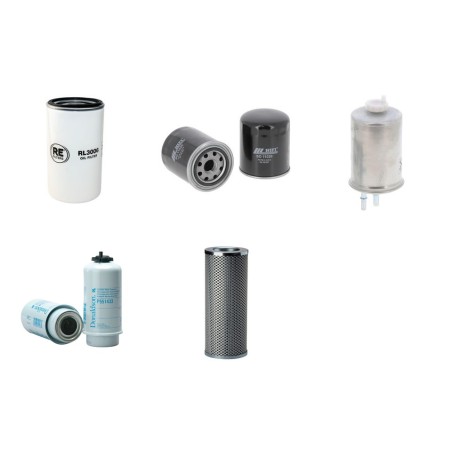 Filter Kit for JCB TM3103 with Jcb 444 Dieselmax Engine 2009-