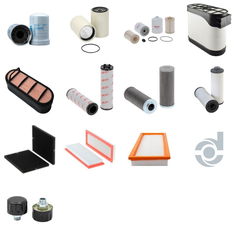 Filter Kit for John Deere 1210EIT4 with John Deere 6068POWERTEC Engine TIER IV
