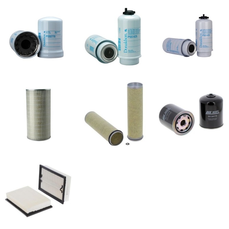 Filter Kit for John Deere 1450WTS with John Deere 6081H Engine Year 2005-