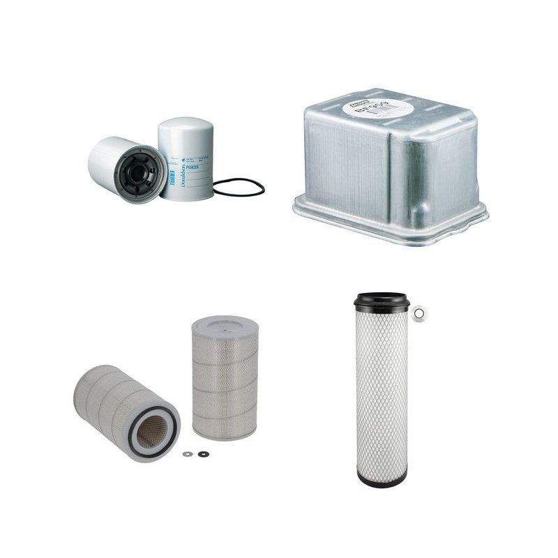Filter Kit for John Deere Combines / Harv 2256 Air Oil Fuel Filters with JD Engine