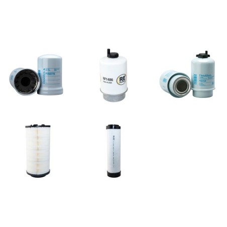 Filter Kit for John Deere 3220 with JD 4045HZ275 Engine Air, Oil, Fuel Filters Serial No 206801-