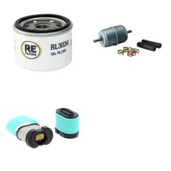 Filter Kit for John Deere Z225 with Briggs-Stratton Engine
