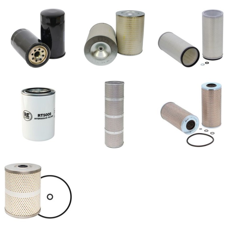 KATO KA 300 E Filter Service Kit w/Mitsubishi  Eng.