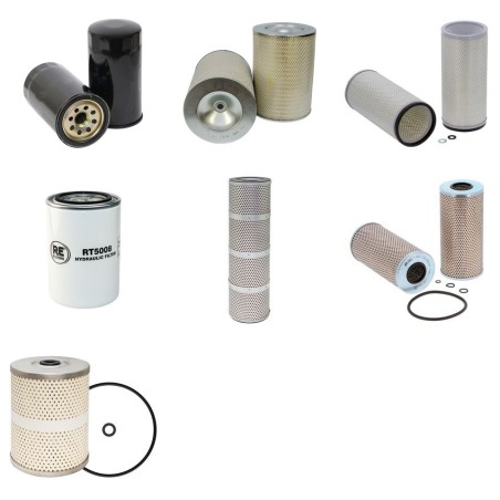 KATO KA 300 E Filter Service Kit w/Mitsubishi  Eng.