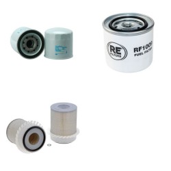 Kobelco K 905 MARK II Filter Service Kit Air Oil Fuel