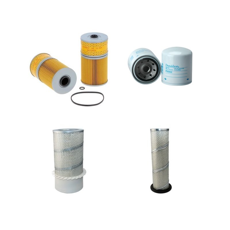 Filter kit for Kobelco K907D with Mitsubishi 6D14T Engine
