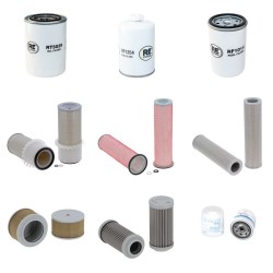Kobelco SK160IVLC Filter Service Kit with Cummins 4Bta3.9