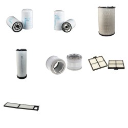 Kobelco SK230SRLC3 Filter Service Kit with Hino Engine Year