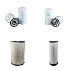 Filter kit for Kobelco SK230SRLC3 Air Oil Fuel Filters with Hino Engine Year 2015