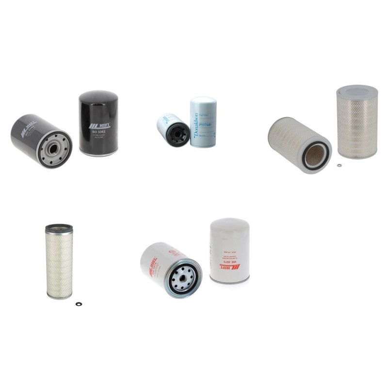 Filter Kit for Komatsu D65E8 with Komatsu Engine