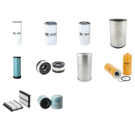 Filter Kit for Komatsu DX65EX-16 with Komatsu Engine