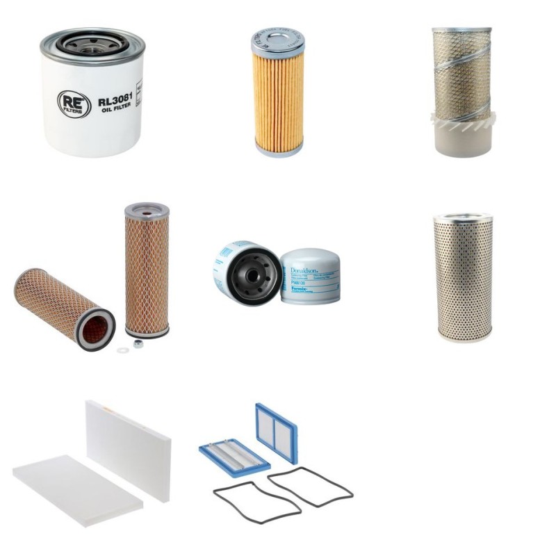 Filter Kit for Komatsu PC30-2 with Yanmar Engine