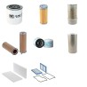 Filter Kit for Komatsu PC30-2 with Yanmar Engine