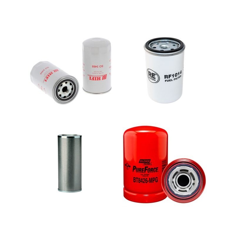 Filter Kit for Komatsu FOREST 838IC with VALMET Engine