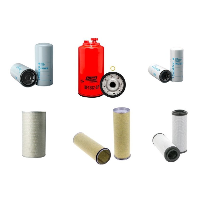 KOMPTECH TERMINATOR 6000 Filter Service Kit w/CAT C18 Eng.